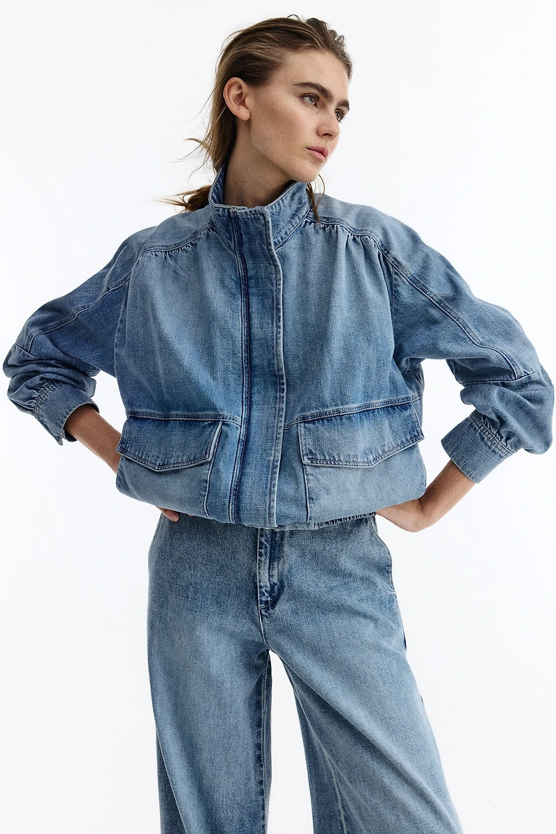 Veste ample en denim