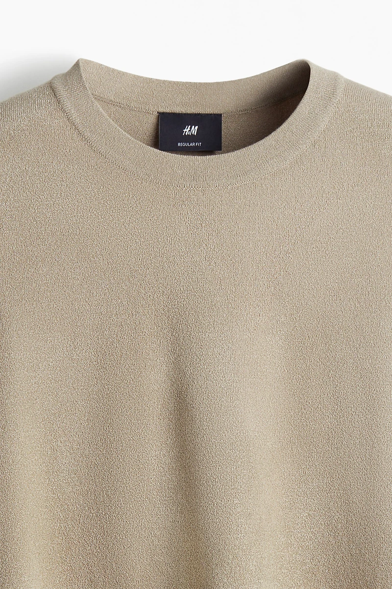 Regular-Fit Knit T-Shirt