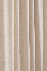 2-Pack Extra-Long Linen-Blend Curtain Panels