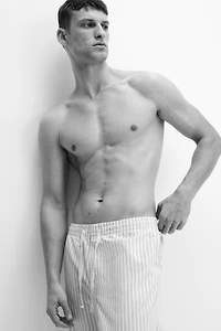 Relaxed-Fit Poplin Pants