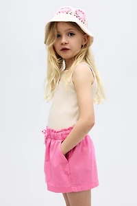 Linen-blend Shorts