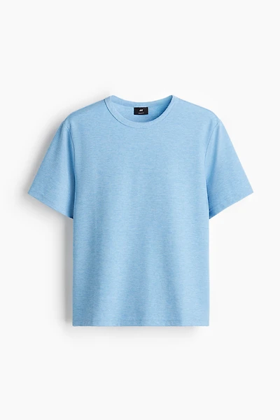 T-shirt gaufré Coupe Classique