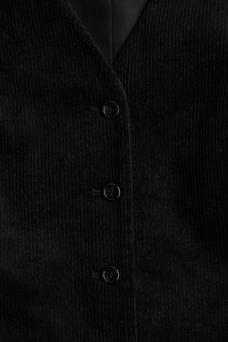 Gilet sans manches à encolure en V