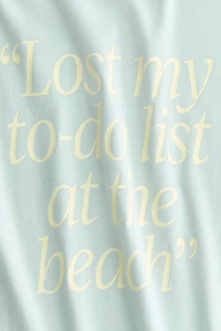 Printed Viscose-Blend T-Shirt
