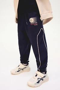 Printed Joggers
