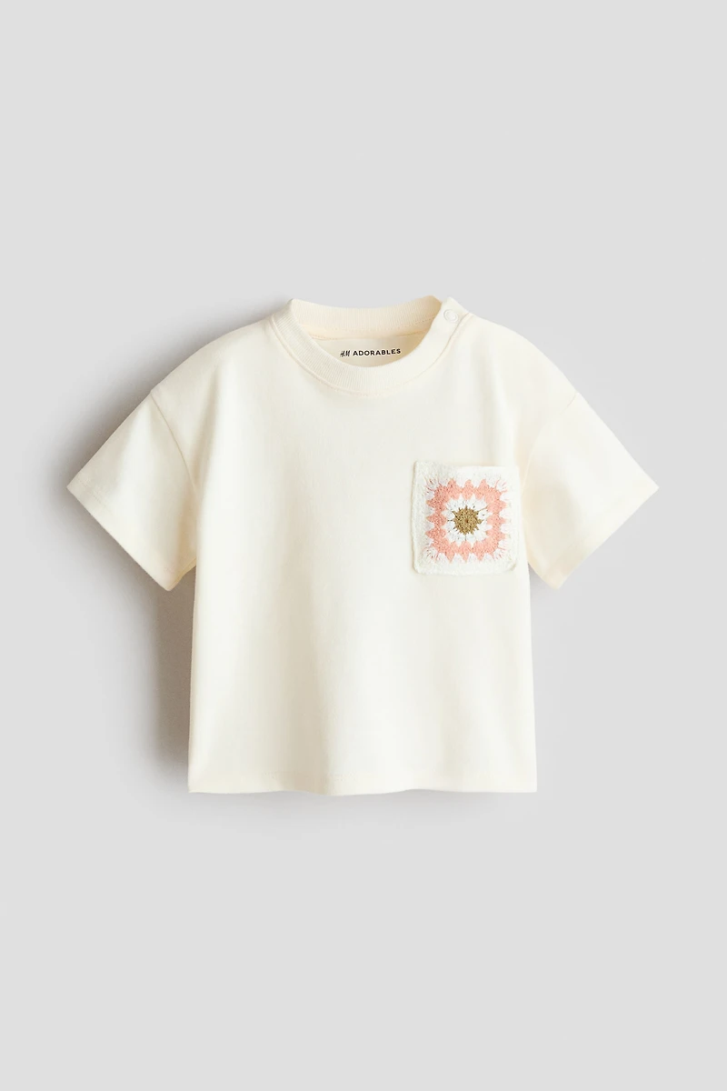 T-shirt en coton avec poche