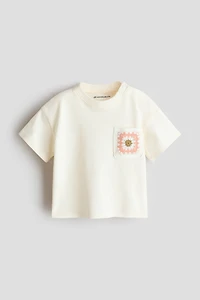 T-shirt en coton avec poche