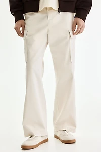 Relaxed-Fit Cotton Cargo Pants