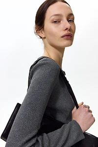 Ribbed Cardigan