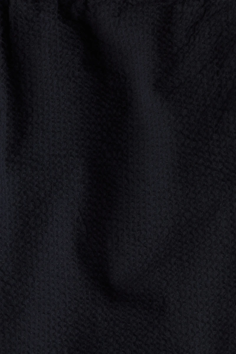Relaxed-Fit Seersucker Pants