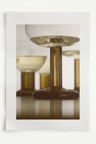 2-Pack Hand-Blown Coupe Glasses