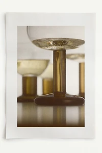 2-Pack Hand-Blown Coupe Glasses