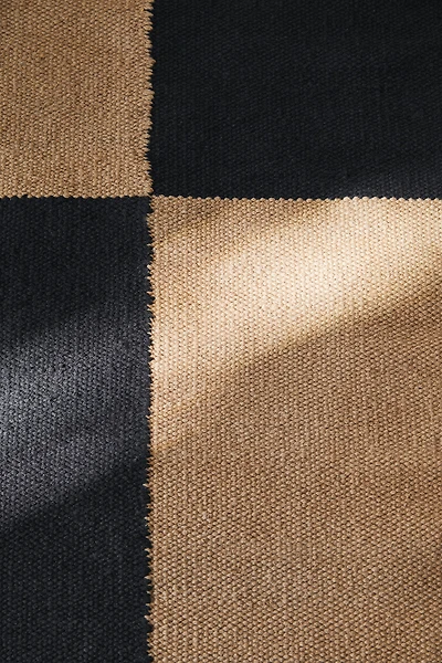 Checked Cotton Rug