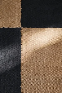 Checked Cotton Rug