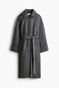 Tie-Belt Coat
