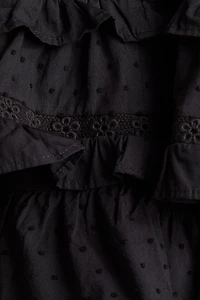 Cotton Plumeti Dress