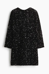 Sequined Mini Dress