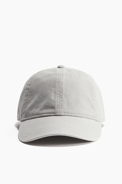 Casquette en sergé lavé