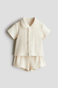 2-Piece Shirt and Shorts Set
