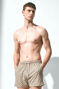 Seersucker Swim Shorts