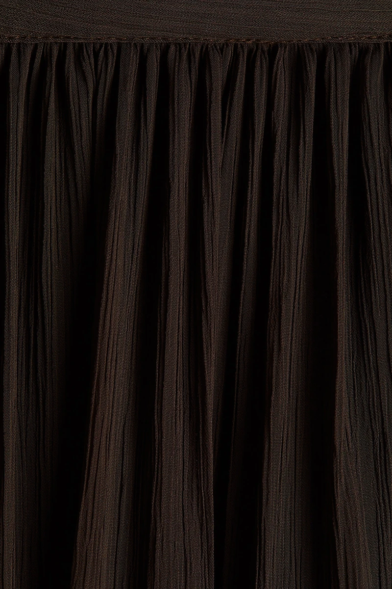 Crinkled Skirt