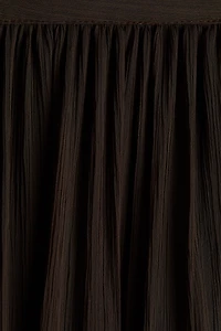 Crinkled Skirt