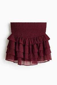 Tiered Chiffon Skirt