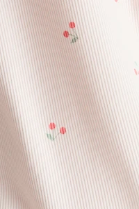 2-Piece Ribbed Cotton Set