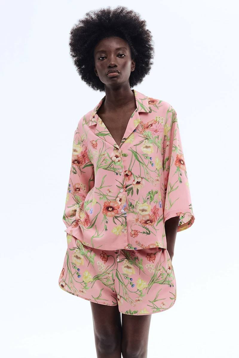 Patterned Resort Shirt