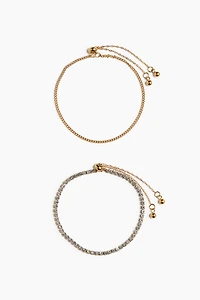 Lot de 2 bracelets imperméables