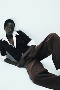 Barrel Regular Waist Jeans