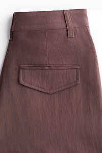 Pantalon chic en lin mélangé