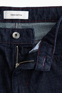 Barrel Leg Low Waist Ankle Jeans