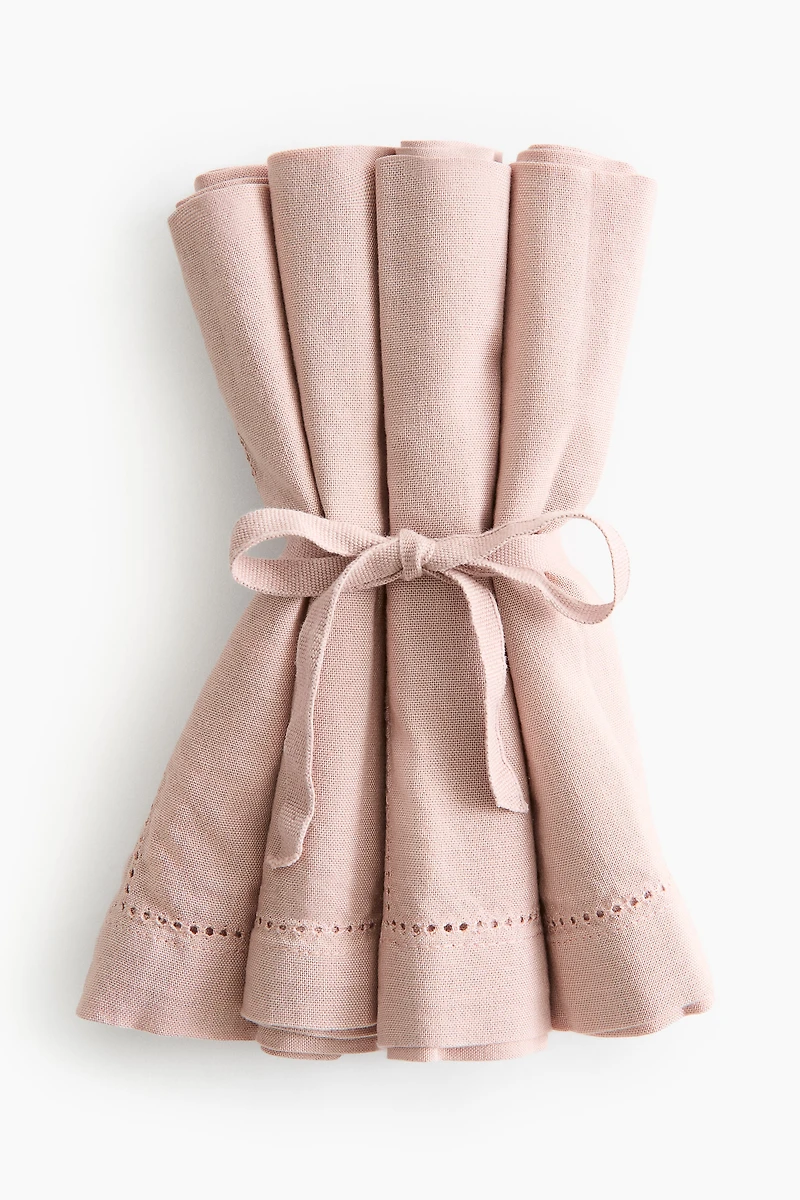 4-Pack Cotton Napkins