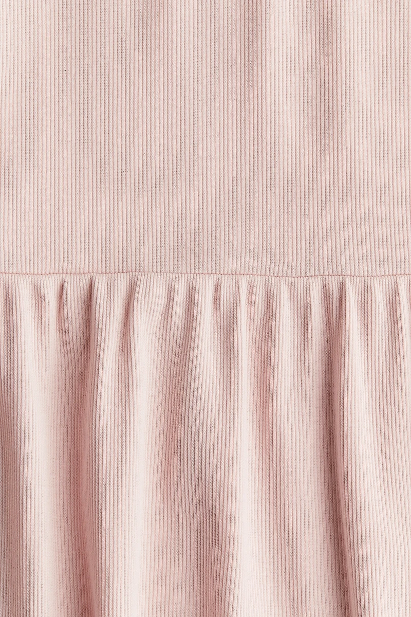 Ribbed Jersey Dress