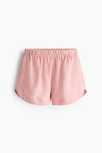 Lyocell-Blend Pull-On Shorts