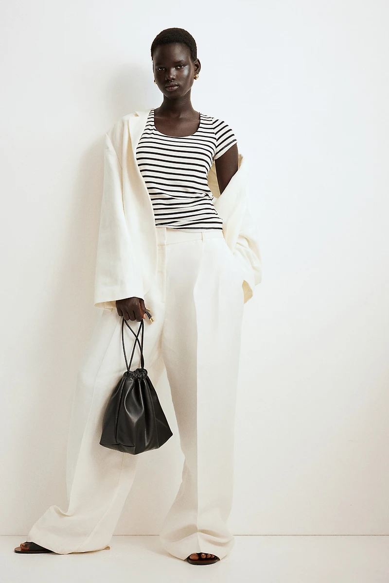 Square-Neck Top