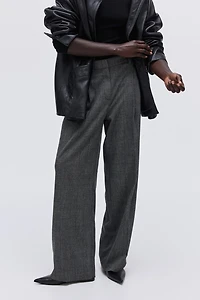 Wide-Leg Dress Pants