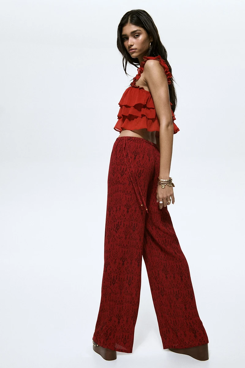 Viscose Drawstring Pants