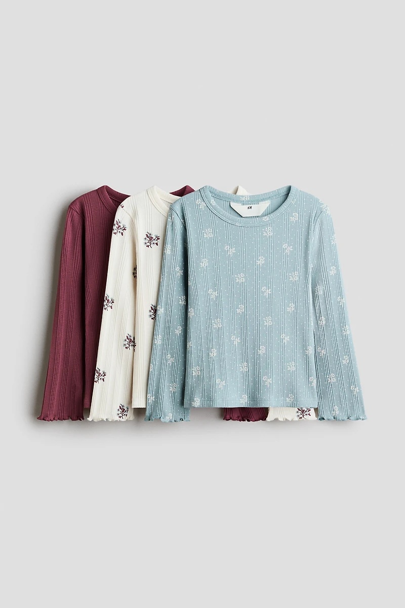 3-Pack Ribbed Tops