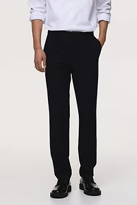 Slim-Fit Tailored Pants
