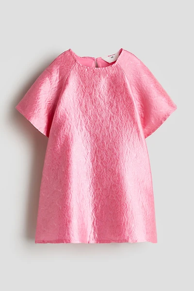 Jacquard-Weave Dress