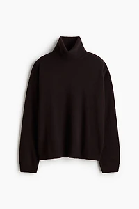 Chandail col roulé en cachemire