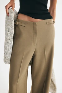 Wide-Leg Dress Pants