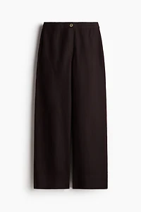 Linen-Blend Pants