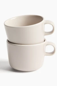 2-Pack Porcelain Mugs