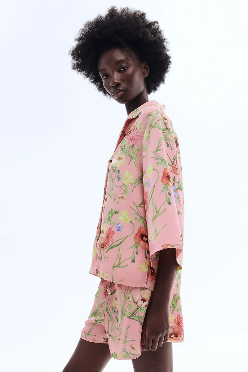 Patterned Resort Shirt