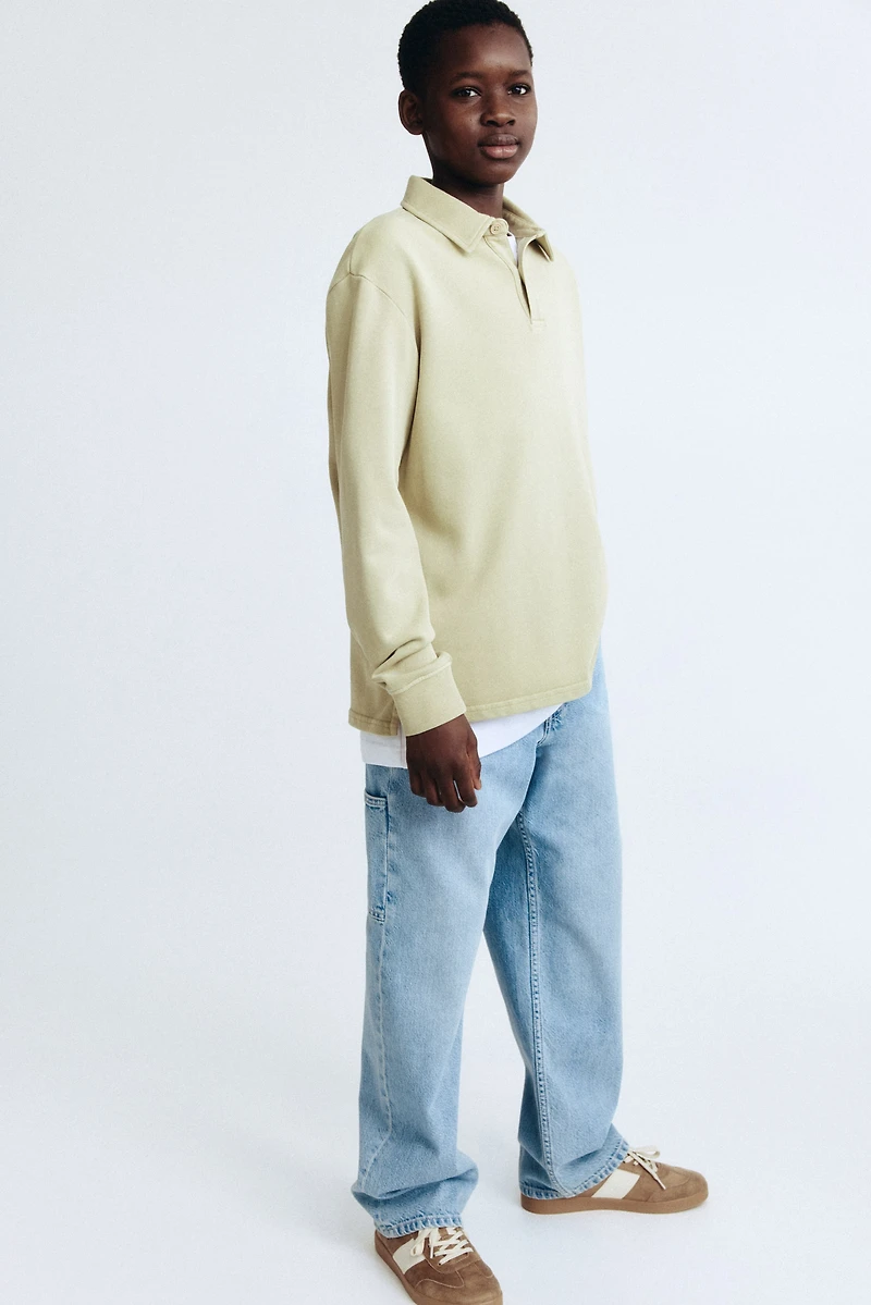 Jean de menuisier ample