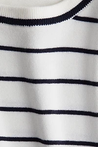 Fine-Knit Sweater Vest