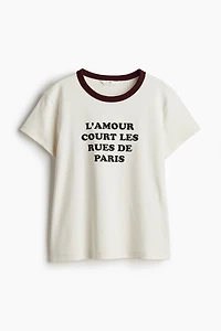 Fitted Cotton T-shirt
